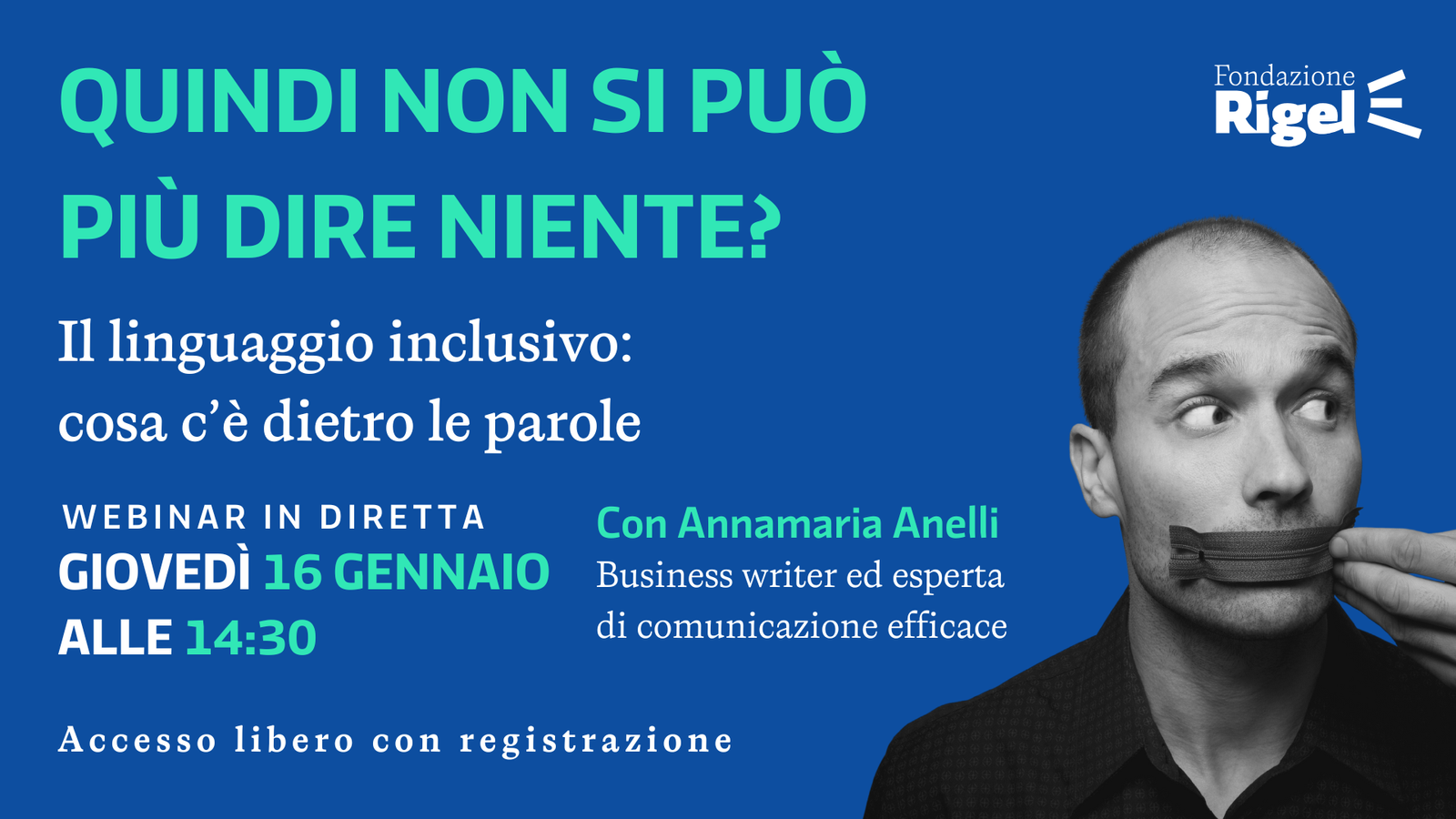 Evento_Non si può più dire niente